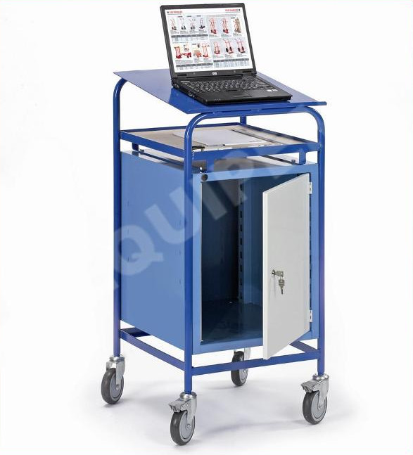 m servante pupitre 1 etagere 1 caisson porte