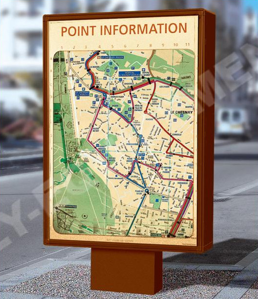 m caisson d information sur pied m caisson d information sur pied